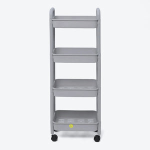 Sleek Storage 4-Layer Trolley