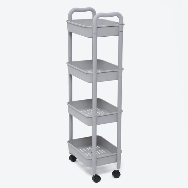 Sleek Storage 4-Layer Trolley