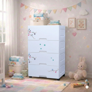 4-Layer Storage Cabinet