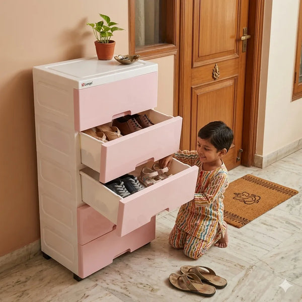 5 Drawer Shoe Rack Cabinet