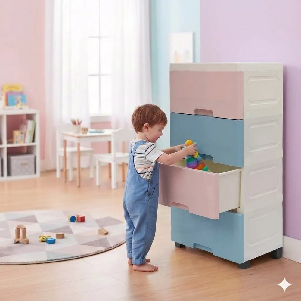 4-Layer Storage Cabinet