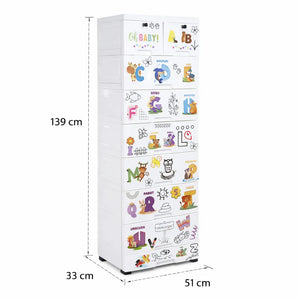 8-Layer Chest of Drawers