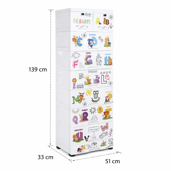 8-Layer Chest of Drawers