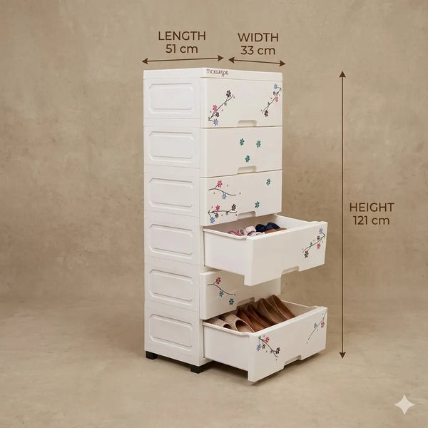 6 Drawer Shoe Rack Cabinet