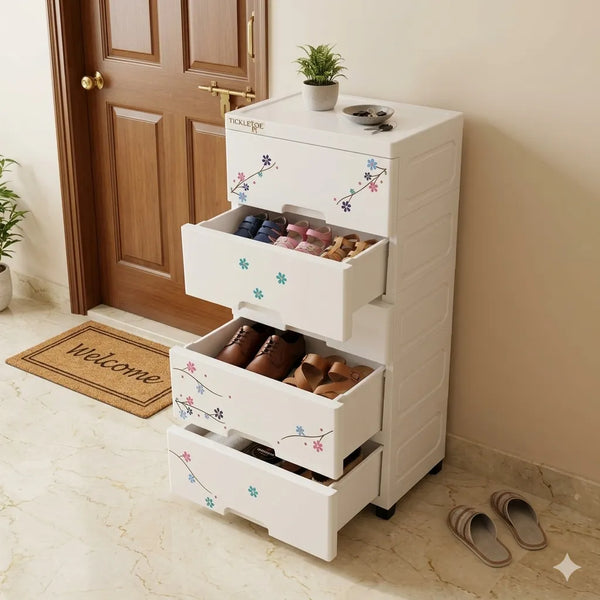 5 Drawer Shoe Rack Cabinet