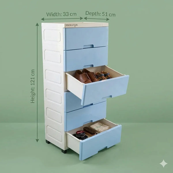 6 Drawer Shoe Rack Cabinet