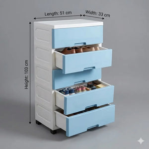 5 Drawer Shoe Rack Cabinet