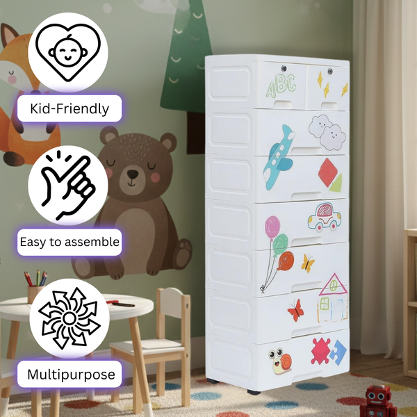 7-Layer Twin Top Organizer