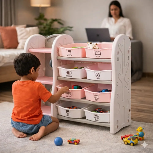 SpaceSaver Basket Shelf Rack