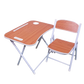 Foldable Table Chair Set Walnut (3-6 yrs)
