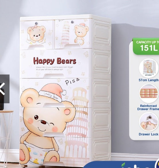 Happy Bear Chest Of Drawer