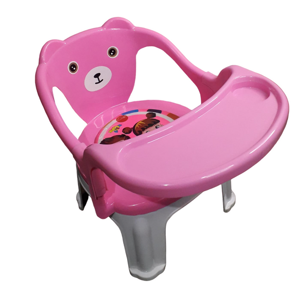 Kids Chair With Cushion Seat Pink