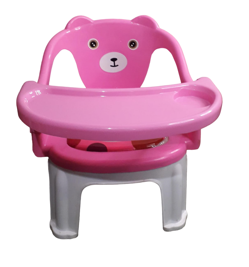 Kids Chair With Cushion Seat Pink