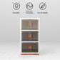 Multi-Functional Wardrobe Orange