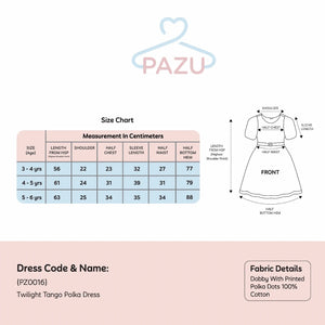 Twilight Tango Polka Dress