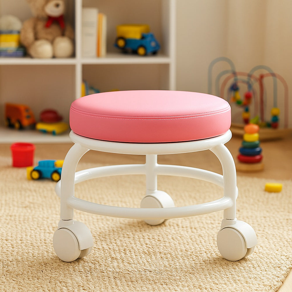 Kids Stool on Wheels
