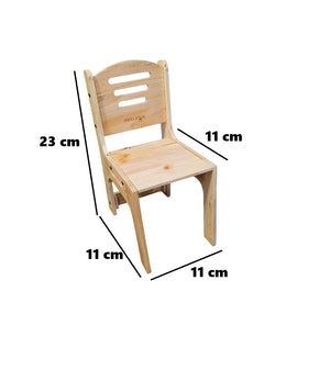 Handmade Pine Wood Desk Set