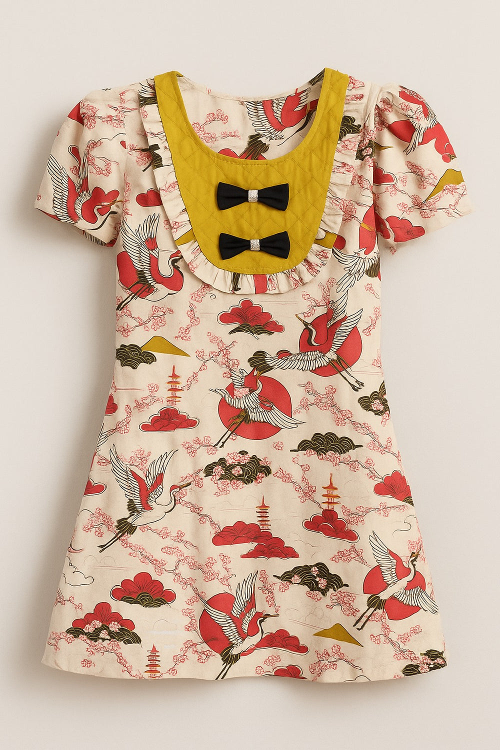 Robin Birdie Print Dress