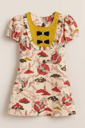 Robin Birdie Print Dress