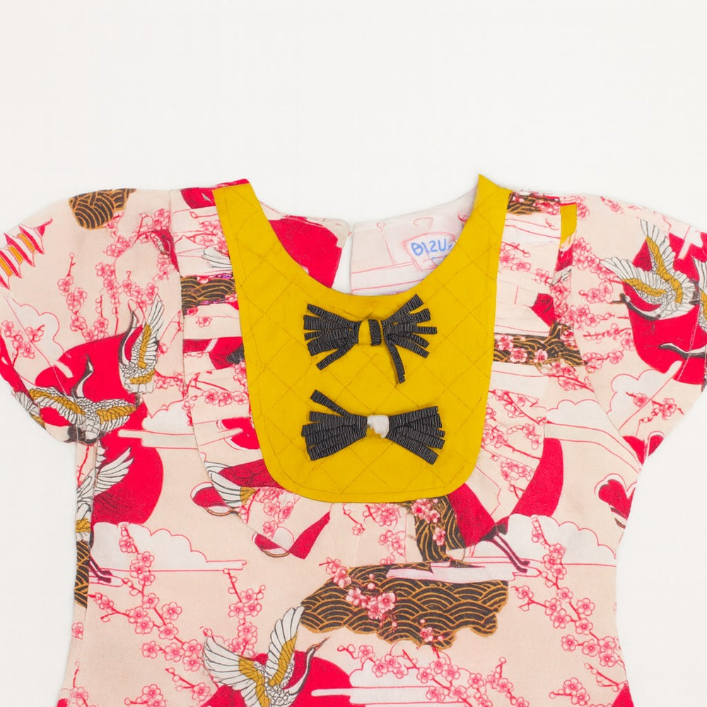 Robin Birdie Print Dress