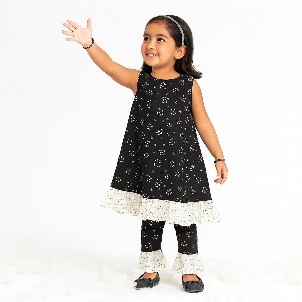 Moonlit Dress & Pants Set