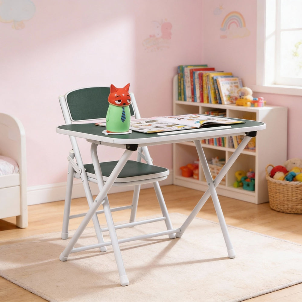 Tiny Tots Foldable Desk & Chair Set