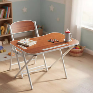 Tiny Tots Foldable Desk & Chair Set