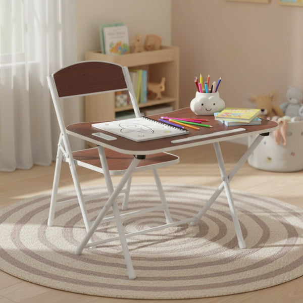 Tiny Tots Foldable Desk & Chair Set