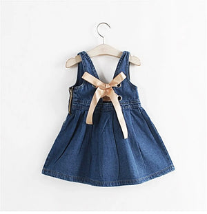 Denim Monochrome Dress