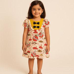 Robin Birdie Print Dress