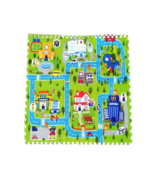 Happy Town Foam Play Puzzle 6 Pcs