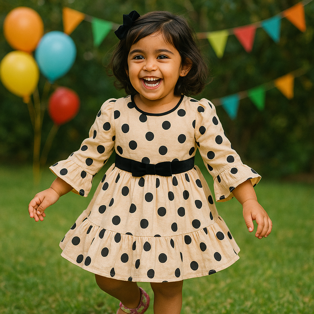 Twilight Tango Polka Dress