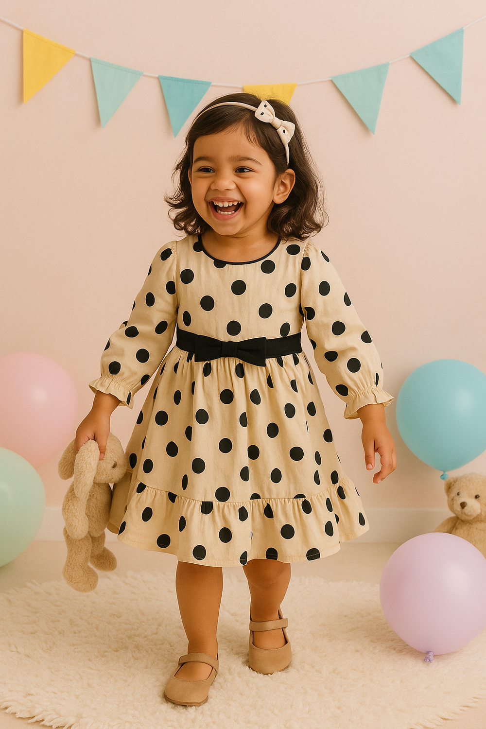 Twilight Tango Polka Dress