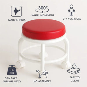 Kids Stool on Wheels