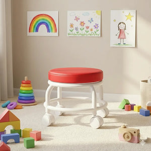 Kids Stool on Wheels