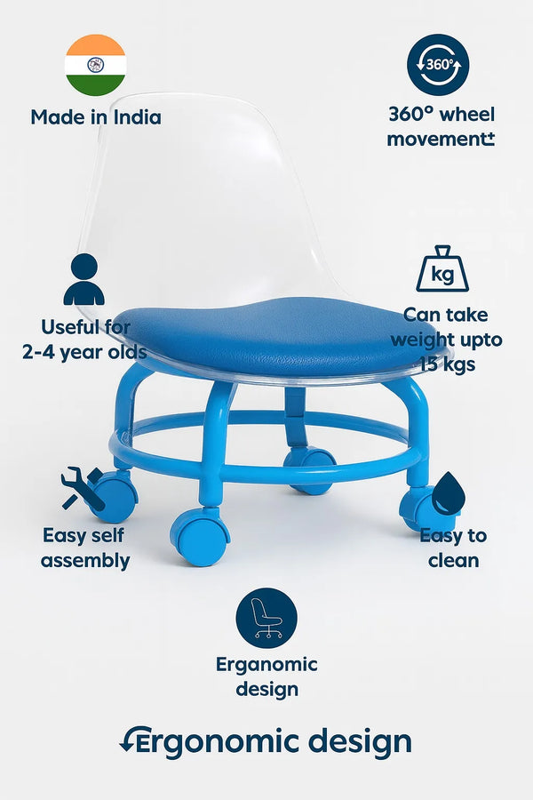 Kids Rolling Chair