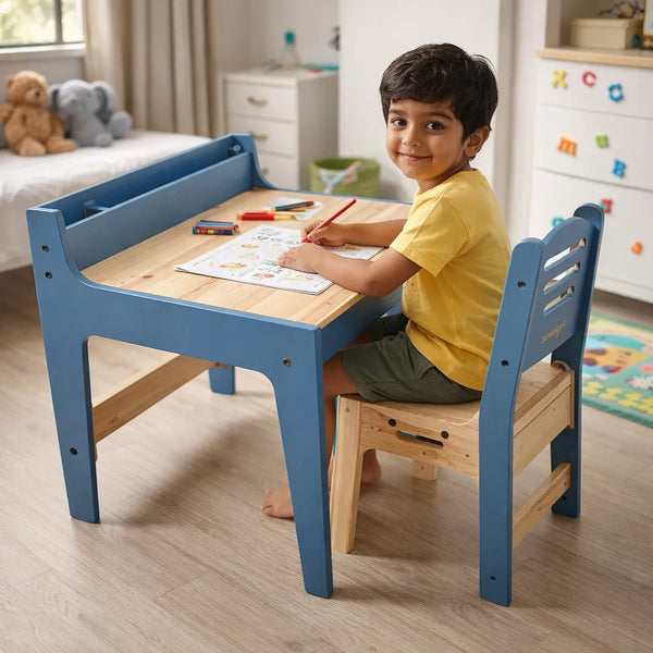 PineWood Table Chair Set (2-10 yrs)