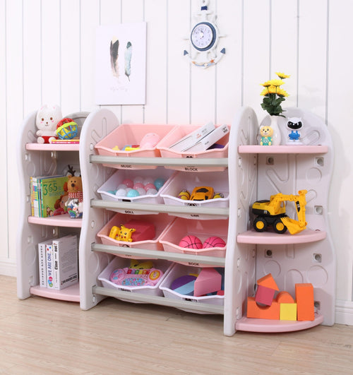 Toy Organizer Bins Shelf
