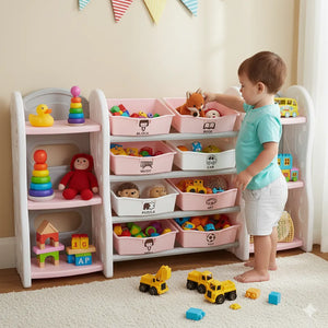 SpaceSaver Basket Shelf Rack