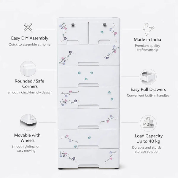 7-Layer Twin Top Organizer