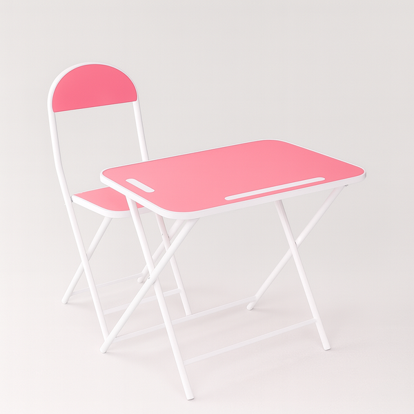 Kids Foldable Desk & Chair Set
