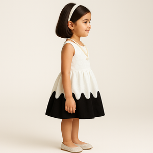 Midnight Frost Party Dress