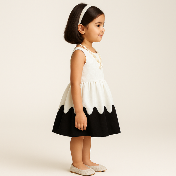 Midnight Frost Party Dress