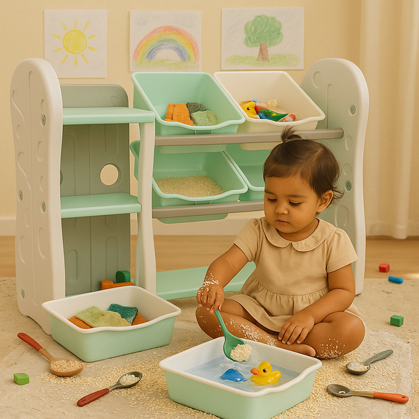 SpaceSaver Basket Shelf Rack