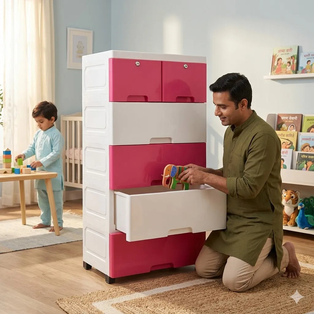 5-Layer Twin Top Cabinet
