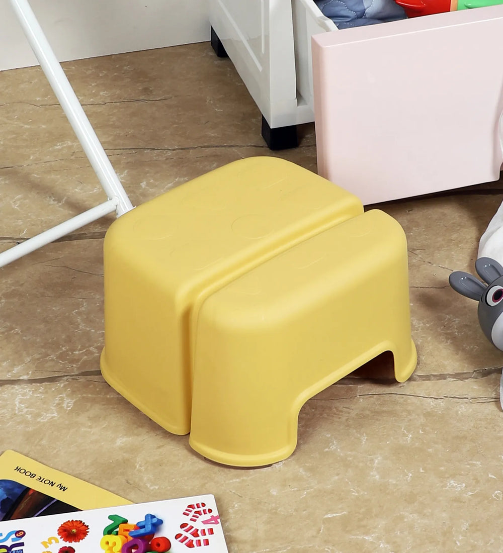 Single Step Stool - Yellow