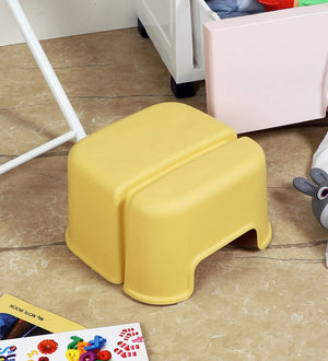 Single Step Stool - Yellow
