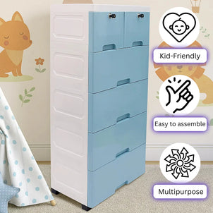5-Layer Twin Top Cabinet