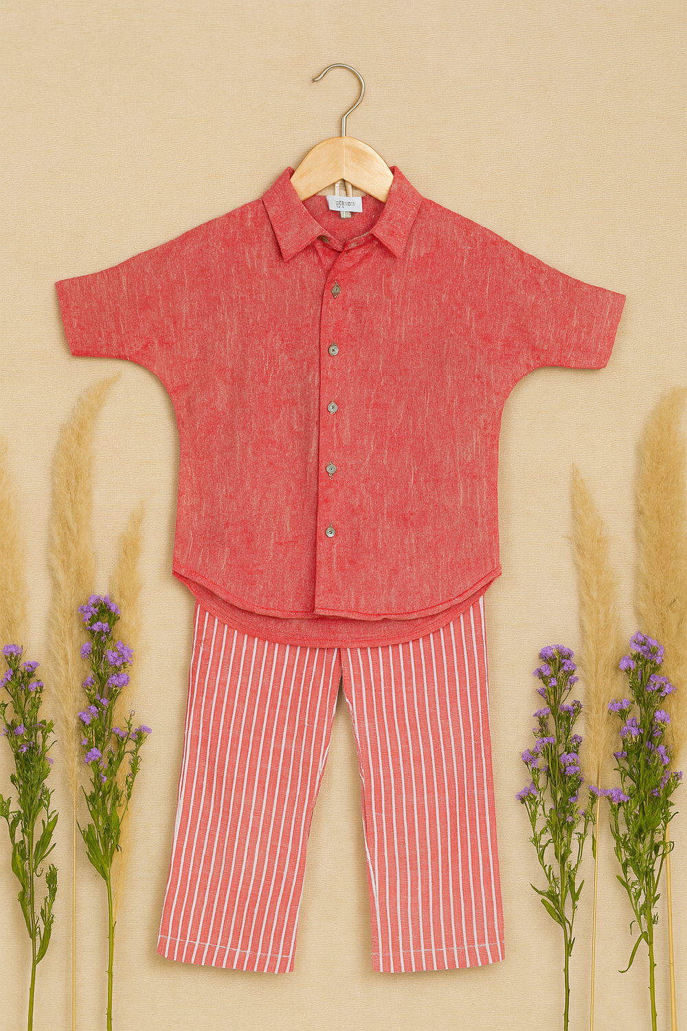 Tropical Stripe Co-ord Set