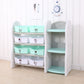 Basket Shelf Rack Green (Medium)